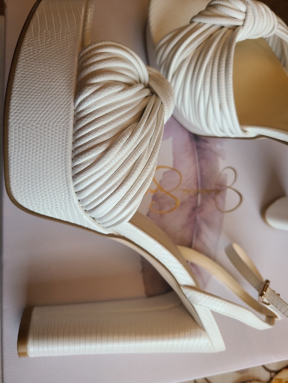 Jessica Simpson Platform Heels Size 8.5 - Picture 4 of 8